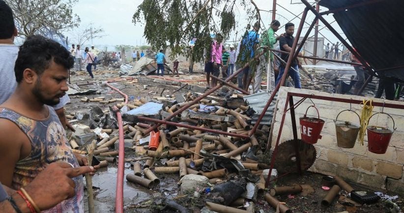 Pabrik Petasan Meledak saat Karyawan Mulai Bekerja, 9 Orang Tewas