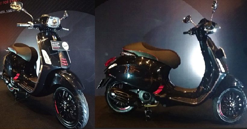 Piaggio Luncurkan Vespa Sprint Carbon Edisi Khusus