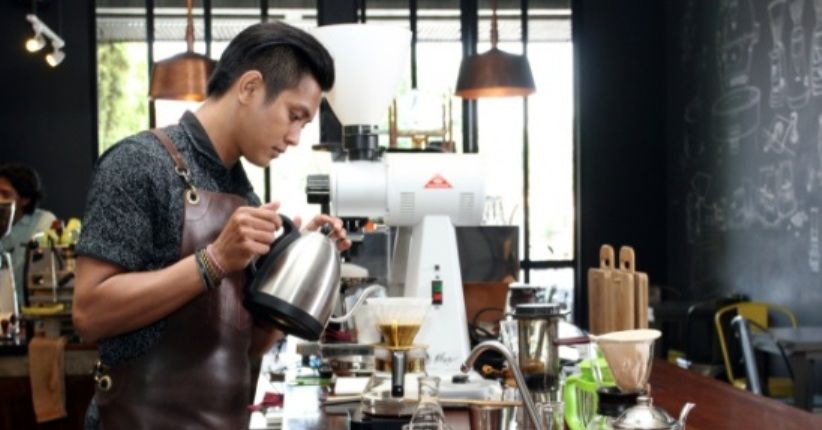 Pencinta Kopi, Yuk Intip Para Barista Beraksi di Hotelex Indonesia