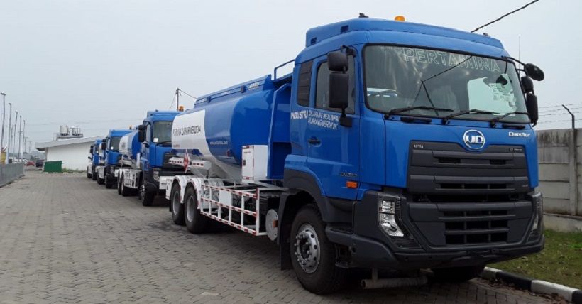 Bidik Pasar Potensial, UD Trucks Gelar Test Drive Quester di Palembang