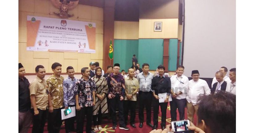 Sah, Ade Yasin-Iwan Menang Pilkada Kabupaten Bogor 2018