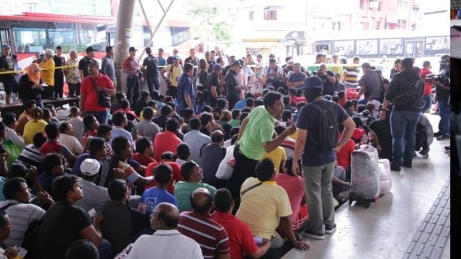 Malaysia Razia Tenaga Kerja Ilegal, Sebagian TKI Kabur ke Hutan