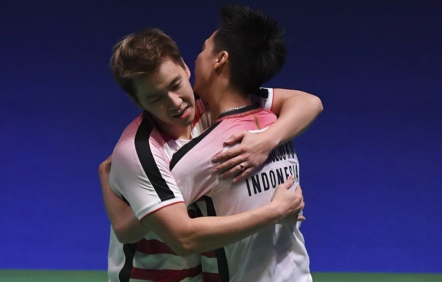 Juara Indonesia Terbuka 2018, Kevin/Marcus Raih Gelar ke-4 Tahun Ini