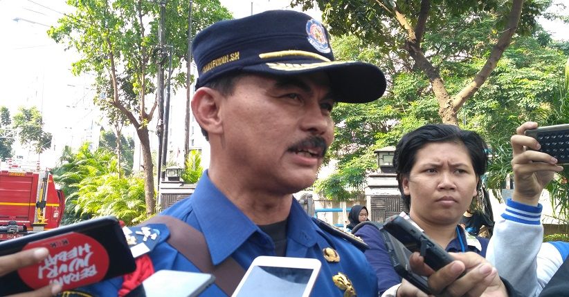 Kebakaran di Gedung Kemenhub Diduga karena Korsleting Listrik