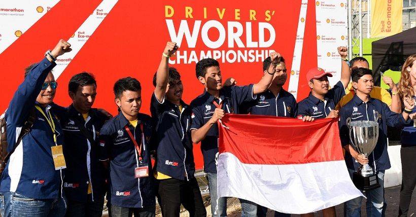 Mahasiswa Indonesia Juara Adu Cepat dan Hemat Shell Eco-Marathon