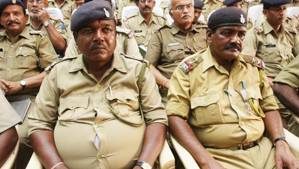 Polisi India Diperintahkan Kurangi Berat Badan atau Kena Skorsing