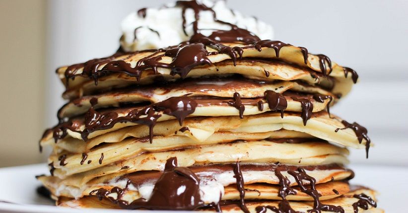 Lezatnya Crepes Cokelat Pisang Berlapis, Praktis Dibuat di Rumah