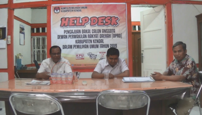 Sepekan Dibuka, Belum Ada Bacaleg yang Mendaftar ke KPU Kendal