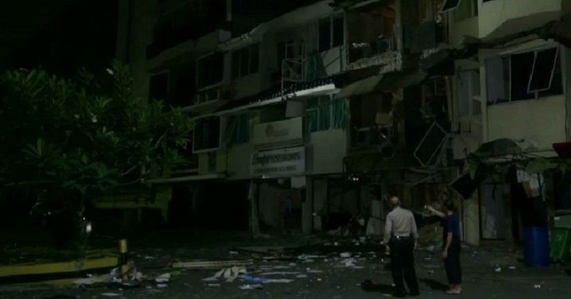 Ledakan Terjadi di Ruko Kebayoran Baru