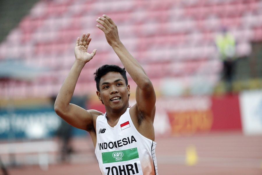 Figur Lalu Muhammad Zohri, Dari Rumah Renta Menjadi Juara Dunia 