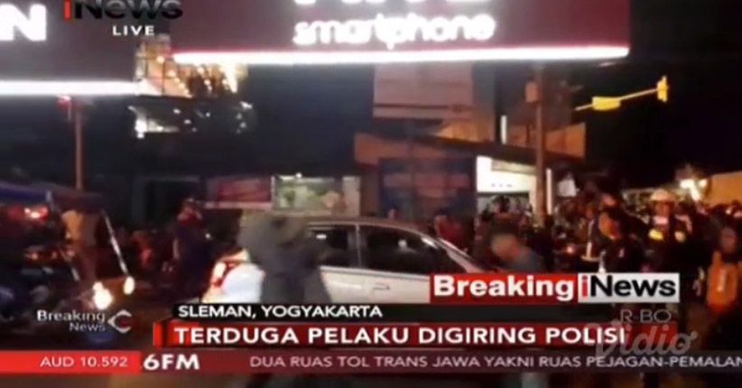 Baku Tembak di Jalan Kaliurang, 1 Orang Dilumpuhkan Polisi
