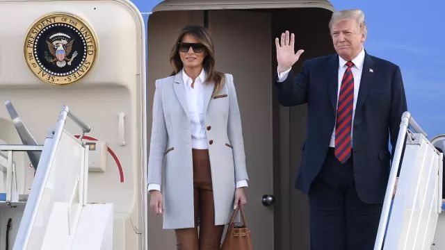Didampingi Melania, Trump Tiba di Finlandia untuk Bertemu Putin
