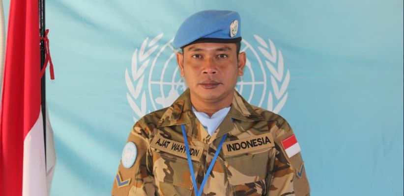 Anggota Pasukan Perdamaian RI Meninggal Kena Serangan Jantung