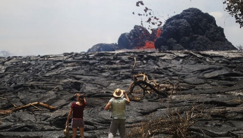 Kapal Wisatawan Terkena Bom Lava Letusan Gunung di Hawaii, 23 Luka