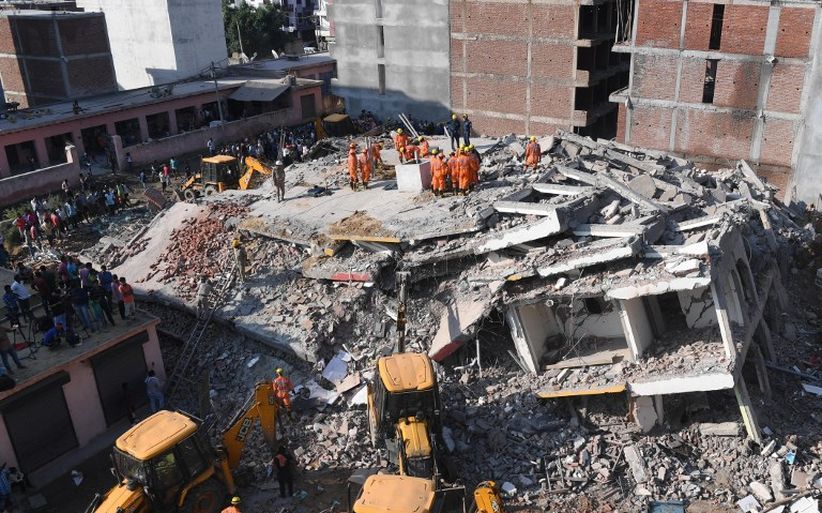 Gedung Permukiman di India Ambruk, Sedikitnya 2 Orang Tewas