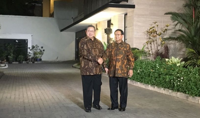 Prabowo Tiba di Kediaman SBY
