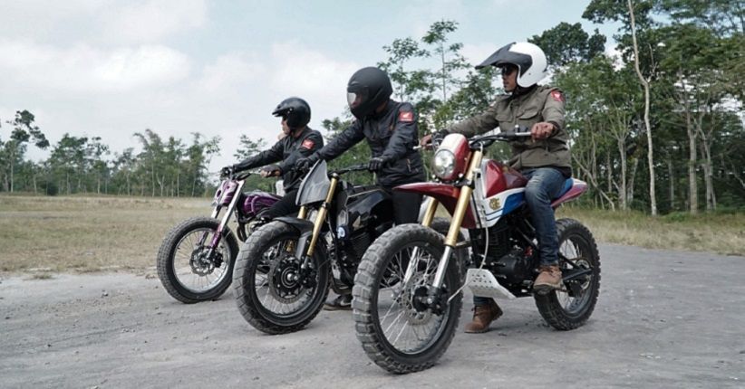 3 Motor Pemenang Modifikasi Honda CRF150L Jelajahi Yogyakarta