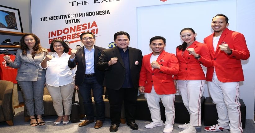 Dukung Semangat Atlet Indonesia, The Executive Rilis Seragam Defile