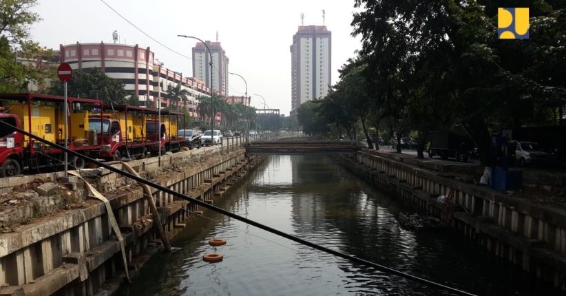 Kementerian PUPR Bantu Pemprov DKI Kurangi Bau di Kali Item