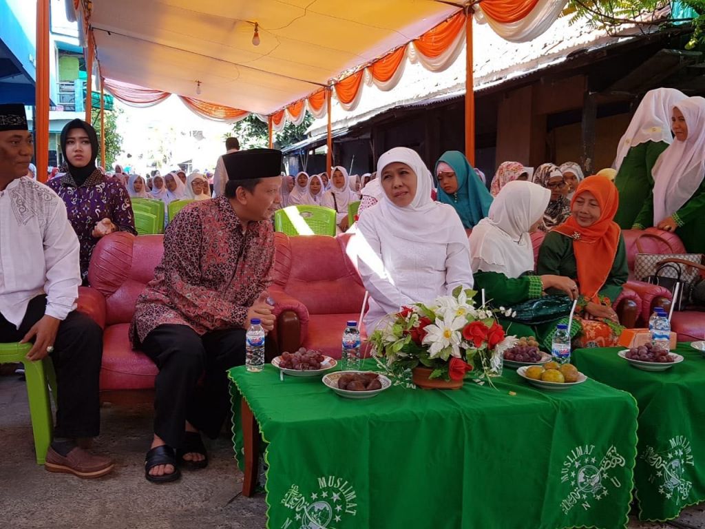 Khofifah Tantang Fandi Utomo Rebut Kursi Wali Kota Surabaya