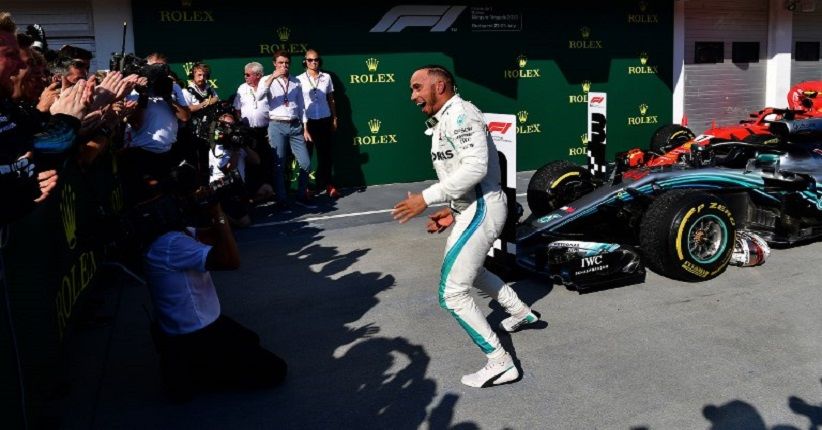 Juara GP Hungaria, Lewis Hamilton Bukukan Rekor Baru