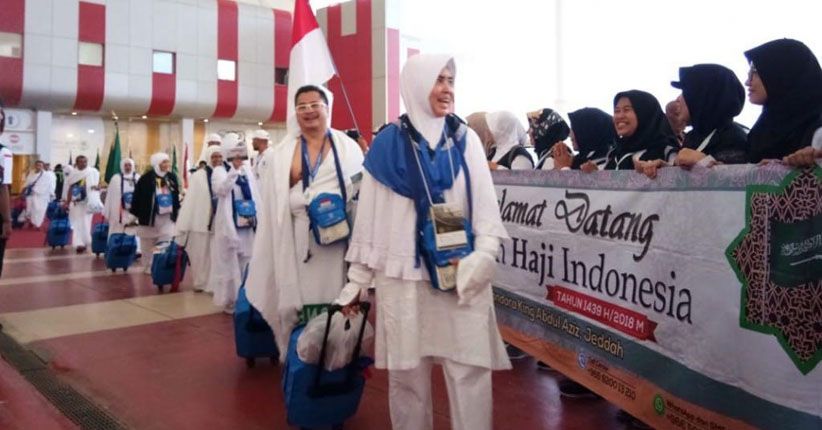218 Kloter Jamaah Haji Indonesia Tiba di Tanah Suci