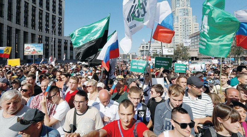 Protes Penetapan Usia Pensiun, Ribuan Warga Rusia Kecam Presiden Putin