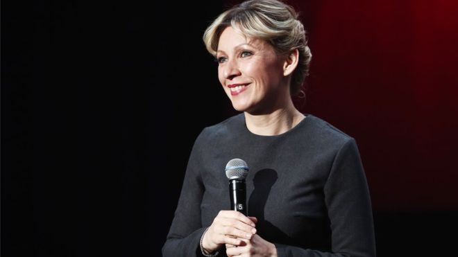 Juru Bicara Kemlu Rusia Ternyata Penulis Lagu Pop