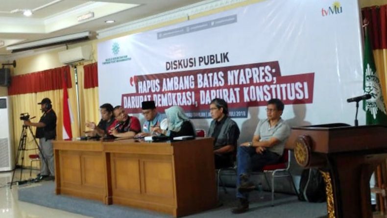 MK Dianggap Kubur Demokrasi jika Tolak Gugatan Presidential Threshold