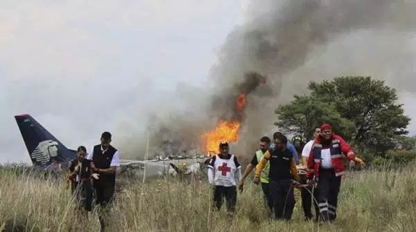 Pesawat Jatuh di Meksiko Tak Ada yang Tewas, Penumpang: Saya Diberkati