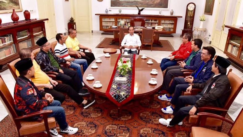 Parpol Koalisi Siapkan Jokowi Center untuk Pemenangan Pilpres 2019 