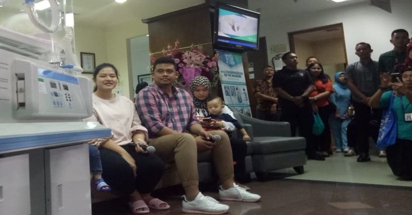 Ingin Belajar Gendong, Kahiyang Ayu Tunda Pulang dari Rumah Sakit