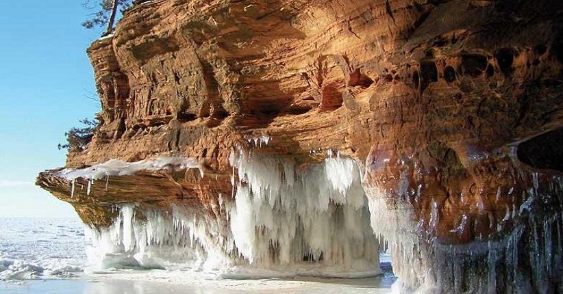 Wisata Kepulauan Apostle, Menjelajahi Gua Es yang Mirip Negeri Dongeng