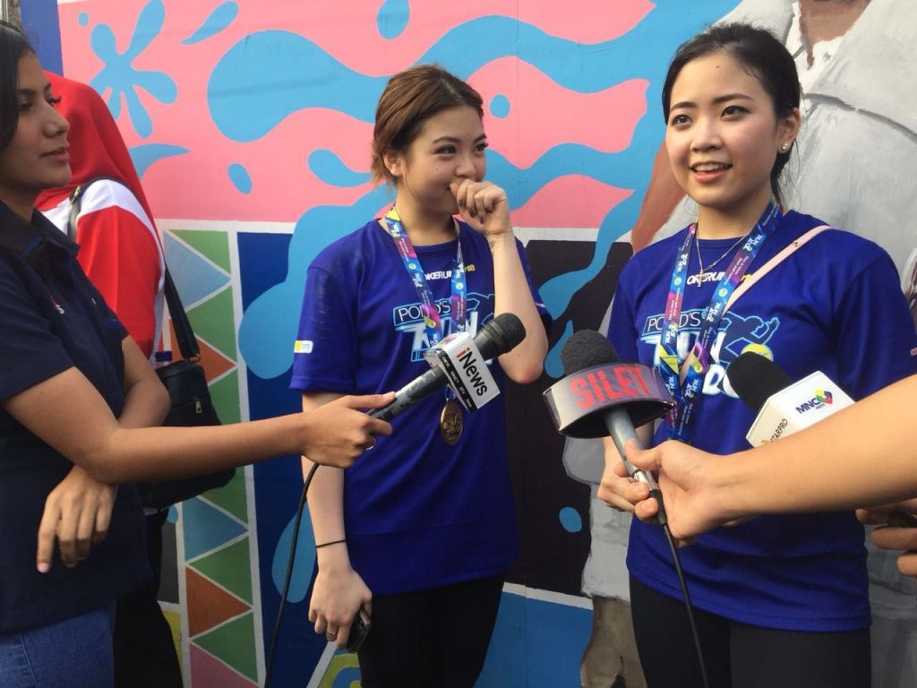 Run with Idol, Jessica Tanoesoedibjo: Seru dan Baik untuk Kesehatan