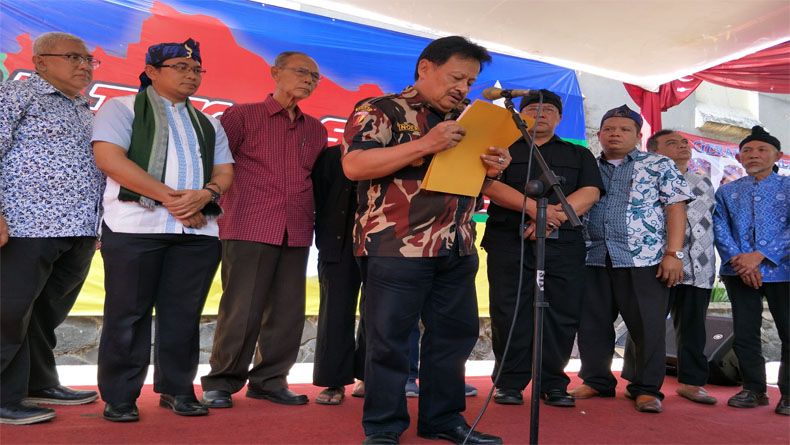 Ki Sunda Dukung Aher dan Yuddy Chrisnandi Jadi Cawapres, Ini Alasannya