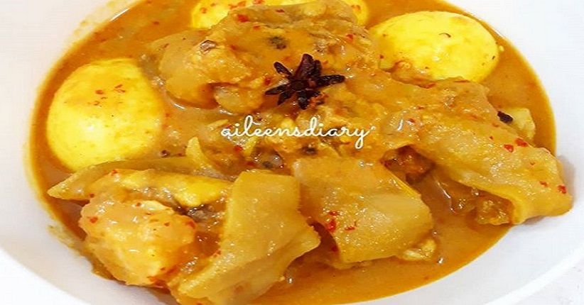 Nikmatnya Menyantap Gulai Kikil Telur untuk Makan Malam