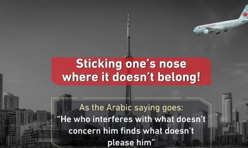 Saudi-Kanada Panas, Muncul Gambar Pesawat Menuju Menara Toronto