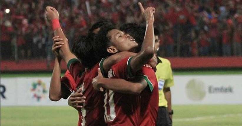 Gol Penalti Bagus Kahfi Antarkan Timnas U-16 ke Babak Final