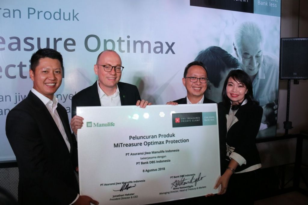 DBSI dan Manulife Luncurkan Asuransi MiTreasure Optimax Protection
