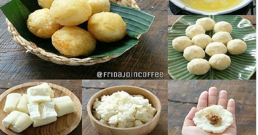 Gorengan Sehat Terbuat dari Singkong, Jemblem Isi Gula Merah