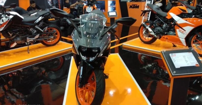 Perdana se-Asia, KTM RC200 Debut di Indonesia