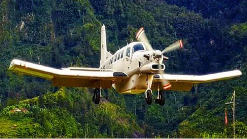 Cuaca Buruk, Pencarian Pesawat Dimonim Air Dilakukan Minggu Pagi