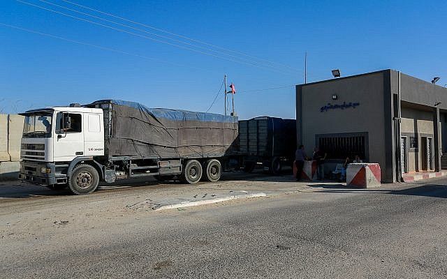 Israel Kembali Buka Jalur Pengiriman Barang ke Gaza