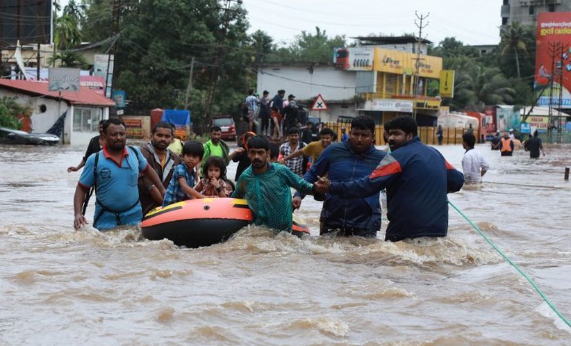 324 Orang Tewas akibat Banjir di Kerala India