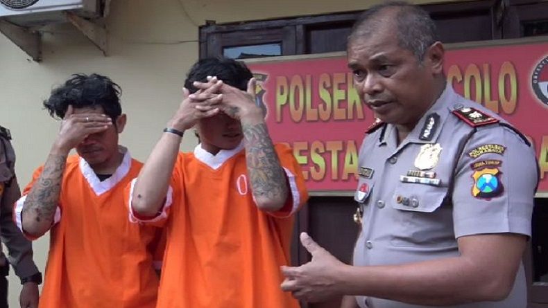Bocah SD Gagalkan Aksi 2 Pria Bertato Pelaku Perampasan HP di Surabaya
