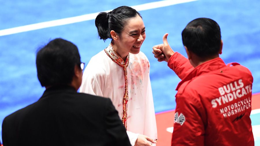 Sempat Gugup, Lindswell Raih Emas di Depan Presiden Jokowi