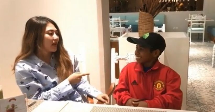 Bertemu Joni Kala, Via Vallen Ajak Nyanyi dan Joget Bareng