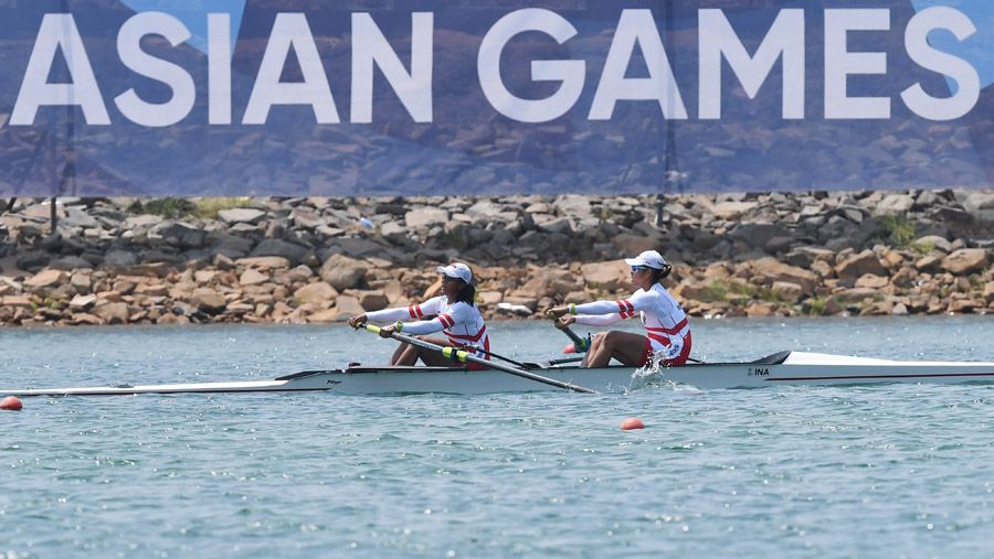 Hasil Asian Games 2022: Keren! Dayung Sumbang Medali Pertama Bagi Indonesia