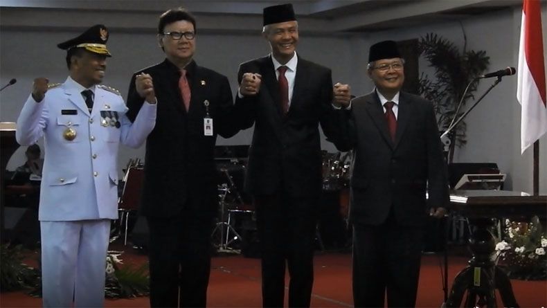 Pesan Heru ke Ganjar: Njenengan Masih Muda, Saya Doakan Jadi Presiden