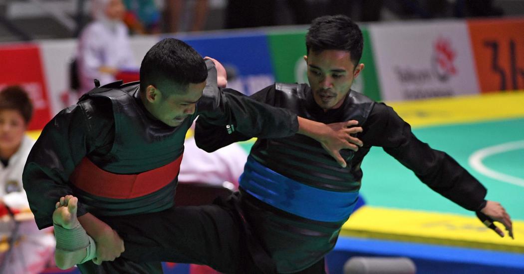 Abdul Malik Lolos ke Semifinal Usai Kalahkan Pesilat Thailand
